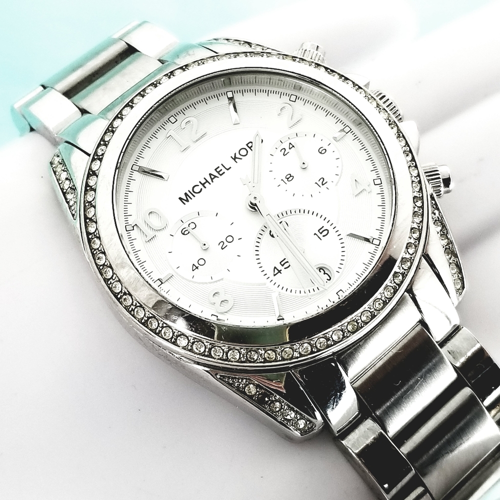 Michael Kors Blair MK5165 Womens Chronograph Silve